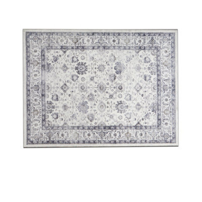 Bedlooms Serene Cashmere Rug 60X110Cm, Traditional Rug, Non Slip, Stain Resistant, Large Door & Floor Mat - image 1