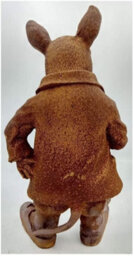 Inspirational Gifting Mr Ratty Garden Sculpture Rustic Ornament - thumbnail 2