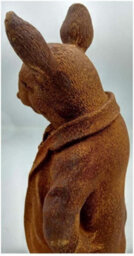 Inspirational Gifting Mr Ratty Garden Sculpture Rustic Ornament - thumbnail 3