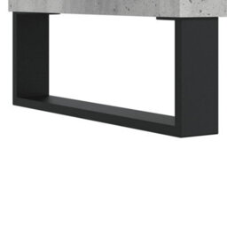 Berkfield Shoe Cabinet Concrete Grey 102X36X60 Cm Engineered Wood - thumbnail 8