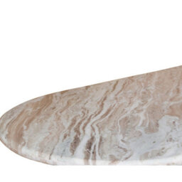 Ajmer Round Real Marble Stone Dining Table 4 Seater 100Cm - thumbnail 7