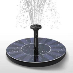 13Cm Solar Powered Outdoor Patio Water Pump Fountain - thumbnail 3