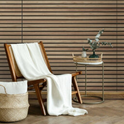 Wall!Supply Sample Wallsupply Ultralight Linari Wood Effect Hd Printed 3D Slat Wall Panels Eps, Natural Oak - thumbnail 8