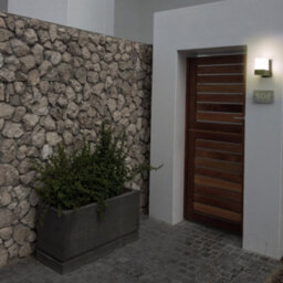 Luminosa Lighting Luminosa Opalo Led Outdoor Modern Wall Lamp Black, Opal, Warm-White 3000K, Ip44 - thumbnail 2