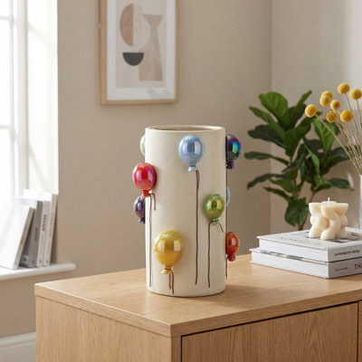Garden Greatness Smooth Curved Contemporary Balloon Vase - image 1