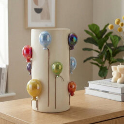 Garden Greatness Smooth Curved Contemporary Balloon Vase - thumbnail 2