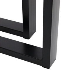 2X Square Table Legs Metal Coffee Desk Leg Stool Bench Furniture Industrial Feet - thumbnail 5