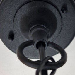 Luminosa Lighting Elstead Parish Outdoor Pendant Ceiling Light, Black Ip44 - thumbnail 5