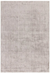 Silver Handmade Luxurious Modern Plain Sparkle Rug For Bedroom & Living Room-120Cm X 170Cm - thumbnail 1