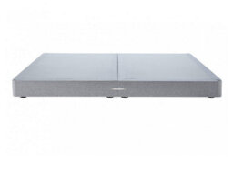 Divan Base Direct Celestia Contemporary Button Backed Fabric Bed Base Only 6Ft Super King- Verlour Silver - thumbnail 3