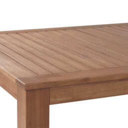 Beliani Garden Dining Table Monsano 190 Cm 105 Cm Eucalyptus Wood Brown - thumbnail 6