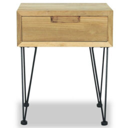 Berkfield Bedside Cabinet 40X30X50 Cm Solid Teak - thumbnail 6