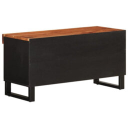 Berkfield Tv Cabinet 85X33X43.5 Cm Solid Wood Acacia - thumbnail 5