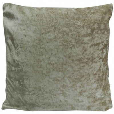 Rapport Home Crushed Velvet Cushion Cover 45X45 Champagne