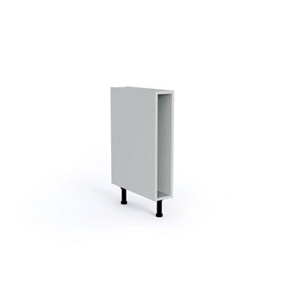 Wtc Premier Cab 150mm Kitchen Base Unit Cabinet Natural Grey 18mm Mfc (Carcass Only) - image 1