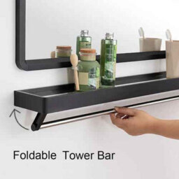 Bathroom Mirror Black Metal Frame Wall Mounted Mirror - thumbnail 6