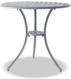 Centurion Supports Oshowa Luxurious Garden And Patio Table And 4 Large Chairs With Armrests Cast Aluminium Bistro Set - Grey - thumbnail 2