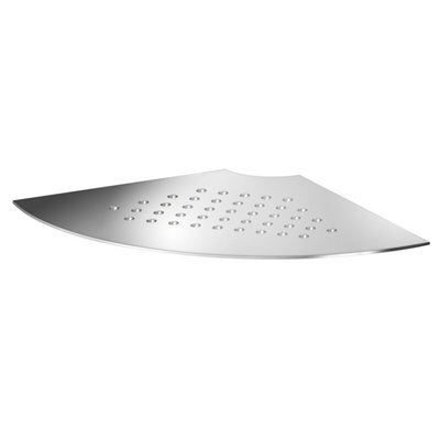 Smedbo Bathroom Shower Grout Line Corner Shelf - Holes Design - image 1