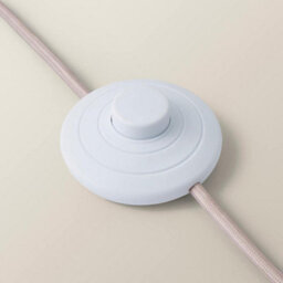 Valuelights Bobbins Pastel Pink Floor Lamp With Floral Pleated Shade And Bulb - thumbnail 6
