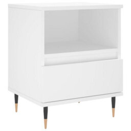Berkfield Bedside Cabinets 2 Pcs White 40X35X50 Cm Engineered Wood - thumbnail 5
