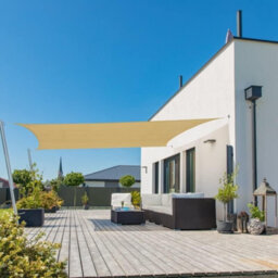 Beige 2X2M Hdpe Shade Sail Uv Resistant - thumbnail 6