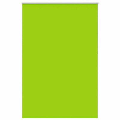 Berkfield Roller Blind Blackout Leaves Green 155X230 Cm Fabric Width 151.6 Cm Polyester - image 1