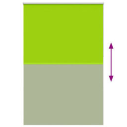 Berkfield Roller Blind Blackout Leaves Green 155X230 Cm Fabric Width 151.6 Cm Polyester - thumbnail 9