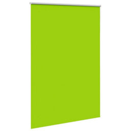 Berkfield Roller Blind Blackout Leaves Green 155X230 Cm Fabric Width 151.6 Cm Polyester - thumbnail 3