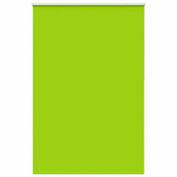 Berkfield Roller Blind Blackout Leaves Green 155X230 Cm Fabric Width 151.6 Cm Polyester