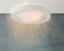 Lucide Fresh Modern Flush Ceiling Light Bathroom 35Cm - 2Xe27 - Ip44 - White - thumbnail 4