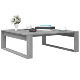 Vidaxl Coffee Table Grey Sonoma 100X100X35 Cm Engineered Wood - thumbnail 4