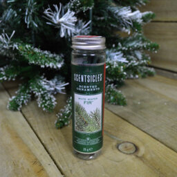 Samuel Alexander 25G White Winter Fir Scented Christmas Scentsicles With 6 Hanging Hooks - thumbnail 4