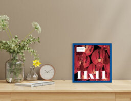 11X11 Blue Picture Frame (27.9 X 27.9Cm) Poster, Photo, Artwork, Gallery Wall Or Print - thumbnail 2
