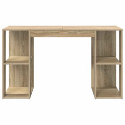 Berkfield Sonoma Oak Desk Sonoma Oak Engineered Wood Standard Desk Size - thumbnail 4