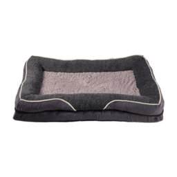 Thehotsale Dark Grey Anti-Slip Washable Pet Sleeping Bed (M Size),50X40X9Cm - thumbnail 3