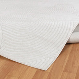 Livabliss Le Mans-Modern White 3D High & Low Pile Textured In- & Outdoor Rug 200 X 275 Cm Easy Care, Non Shedding - thumbnail 4