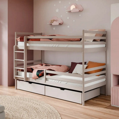 Arte Gusto Cashmere Wooden Bunk Bed 90 X 200Cm - No Mattress - image 1