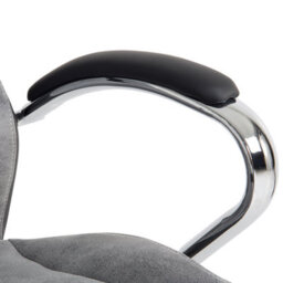 Beliani Office Chair Formula Faux Leather Grey - thumbnail 8