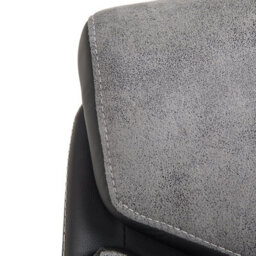 Beliani Office Chair Formula Faux Leather Grey - thumbnail 5