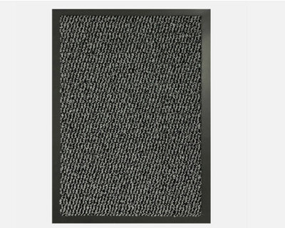 Heavy Duty Non-Slip Rubber Back Entrance Rug Charcoal - 60 X 180 Cm - image 1