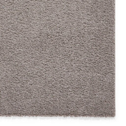 Grey Plain 25mm Thick Anti-Shed Rug For Bedroom, Living, & Dining Room, Anti-Shed Modern Plain Area Rug-80Cm X 150Cm - thumbnail 4