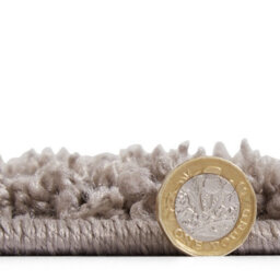 Grey Plain 25mm Thick Anti-Shed Rug For Bedroom, Living, & Dining Room, Anti-Shed Modern Plain Area Rug-80Cm X 150Cm - thumbnail 8