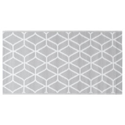 Walplus Outdoor Carpet Rugs For Garden Patios  Grey 80X150 Cm Pp - thumbnail 3