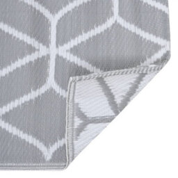 Walplus Outdoor Carpet Rugs For Garden Patios  Grey 80X150 Cm Pp - thumbnail 6