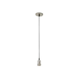 CGC Lighting Cgc Cassie Chrome 1.5M Adjustable E27 Ceiling Pendant And Matching Ceiling Rose - thumbnail 5