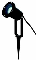 GoodHome Shelby Matt Black Led Outdoor Stake Light (D)98mm - thumbnail 2