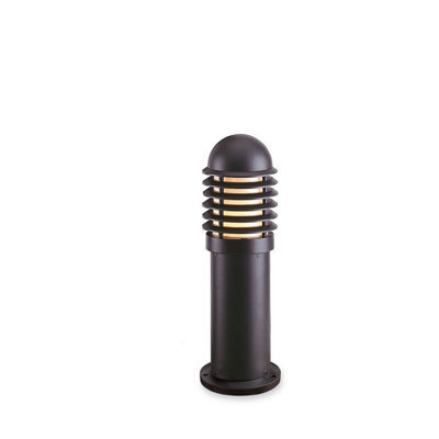 Luminosa Lighting Luminosa Bollard 1 Light Outdoor - E27 - 450mm Black Ip43, E27