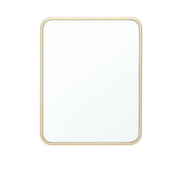 Melody Maison Gold Curved Framed Wall Mirror 50Cm X 40Cm - thumbnail 8