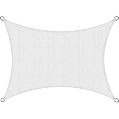 White 2Mx3M Shade Sail For Garden - image 1