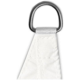 White 2Mx3M Shade Sail For Garden - thumbnail 3